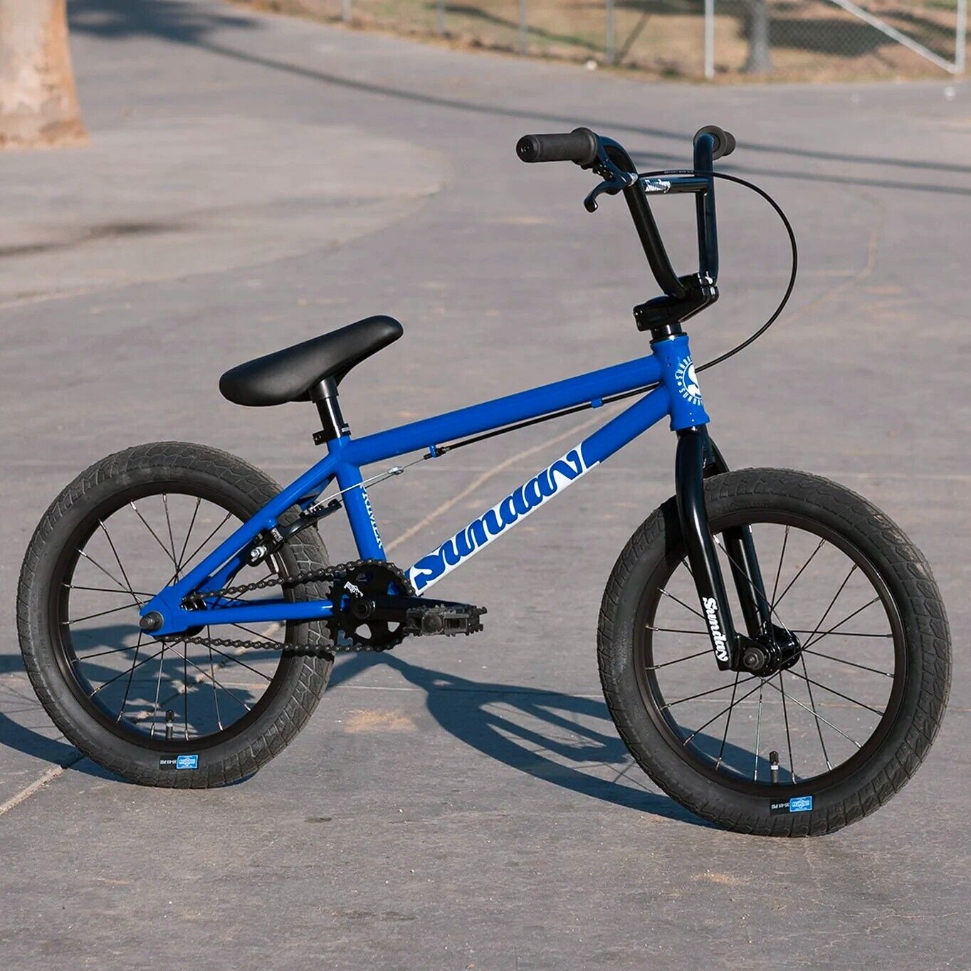 2023 SUNDAY BMX PRIMER 16" BICYCLE GLOSS BLUE (For riders around 3'-3'10")