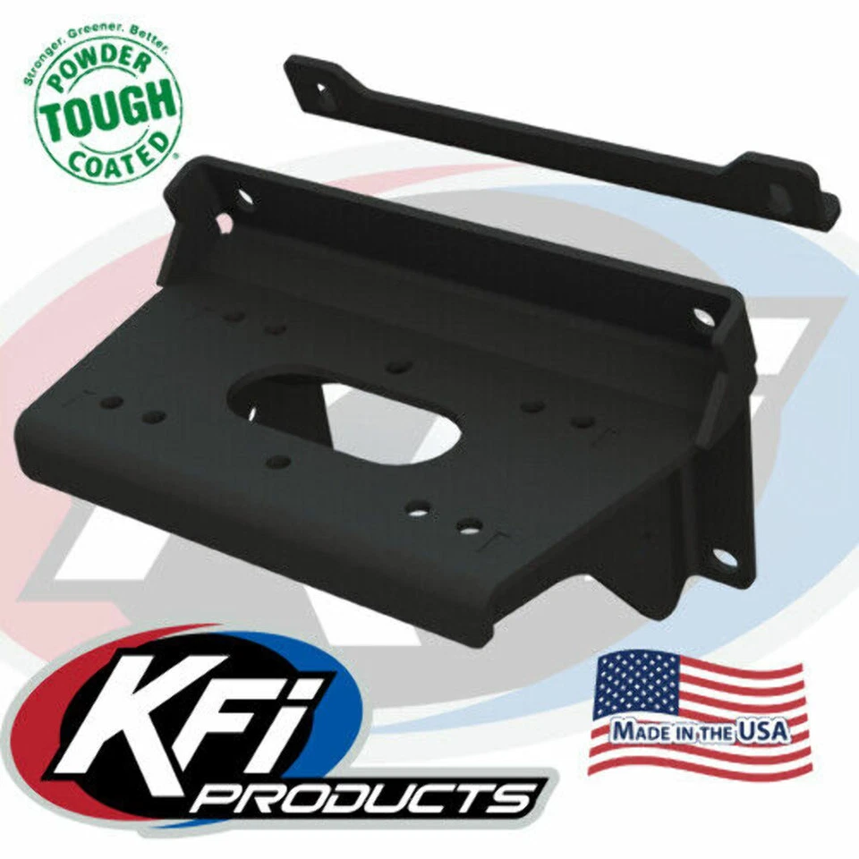 Cabrestante y montaje Kawasaki Mule Pro FXT DXT KFI U45-R2 4500 LB 2015+ Foto 4 de 4