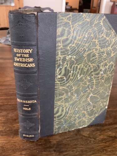 A History of Swedish-Americans of Minnesota 3 Vol Set 1910 LEATHER Spine Corners - Picture 19 of 24
