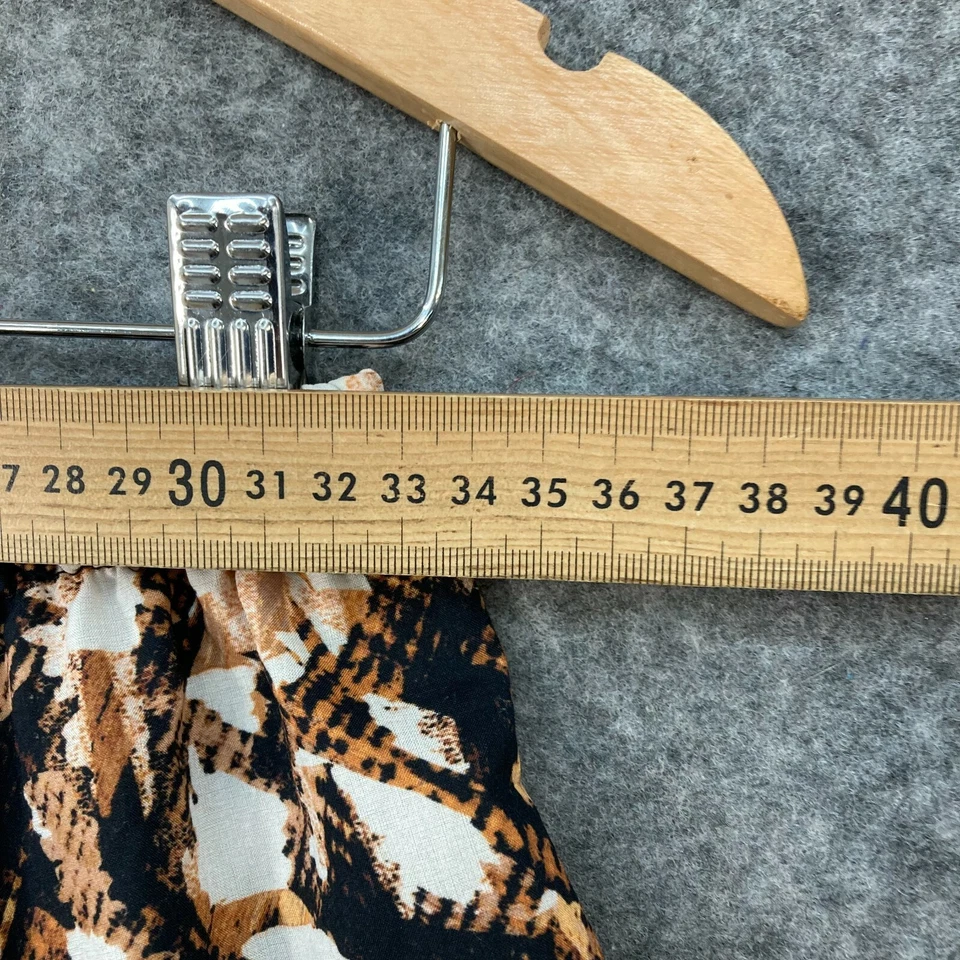 Maxi Falda Silence & Noise Mujer Talla Libre Multicolor Cintura Elástica 9313 Foto 4 de 4