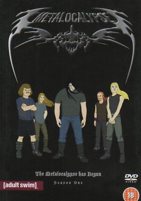 Metalocalypse Adult Swim Complete Series 1 DVD Brand New Sealed ...