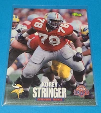 VIKINGS KOREY STRINGER 1995 CLASSIC NFL ROOKIES #24 RC