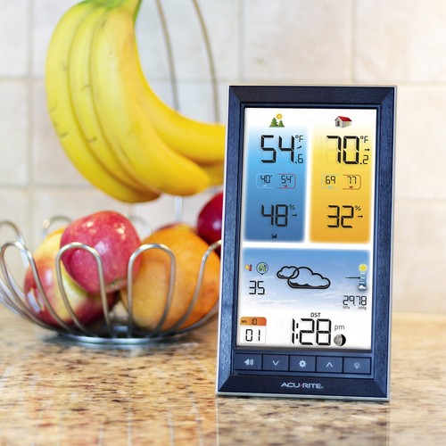 AcuRite Indoor Outdoor Weather Station with Atomic Clock and Humidity Gauge - Picture 4 of 7