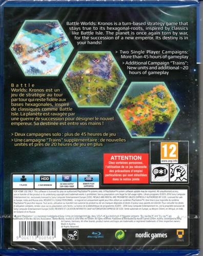 BATTLE WORLDS: KRONOS GAME PS4 ~ NEW / SEALED - Picture 2 of 3