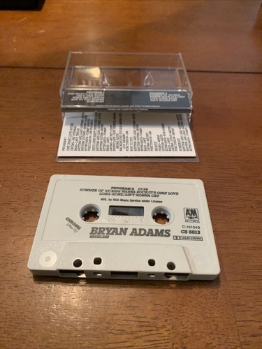 BRYAN ADAMS RECKLESS CASSETTE - Picture 13 of 13