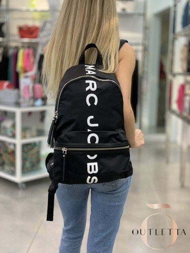 Marc Jacobs Nylon Suspiria Logo Print 