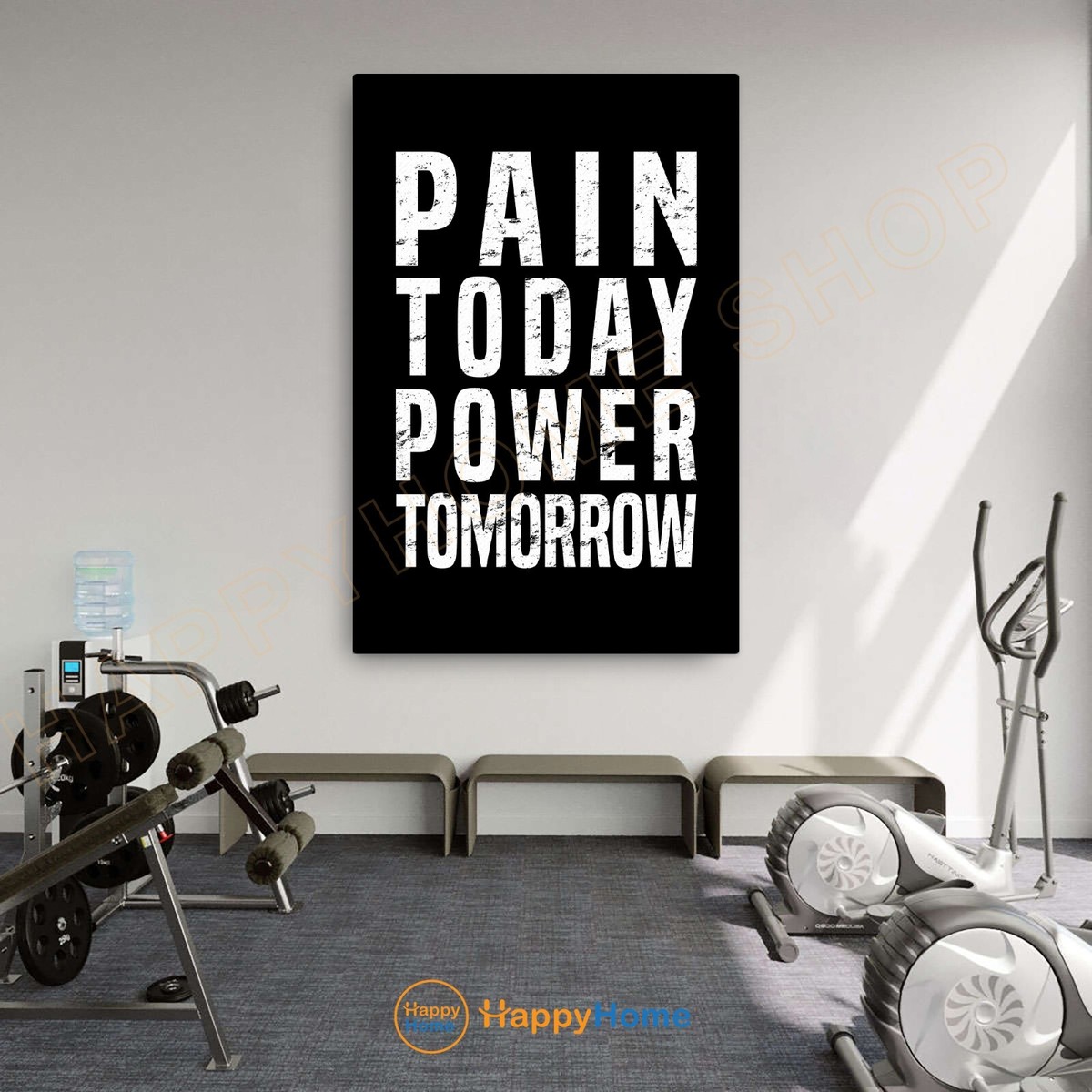 Wall Art for Home Gym: Transform Your Space with Bold Designs