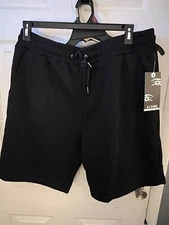 MENS J. COME SHORTS SIZE 2XL BLACK  NEW NWT