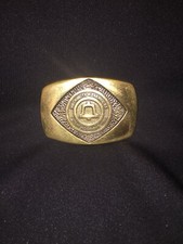 Vintage 1981 BTS Bell Telephone Brass Belt Buckle Distribution Services