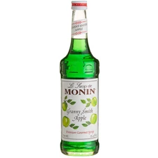 Monin Premium Granny Smith Apple Flavoring / Fruit Syrup 544SYPAR049A