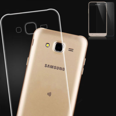 Case Silicone Protection Bag 9H Glass Foil for Samsung Galaxy J3