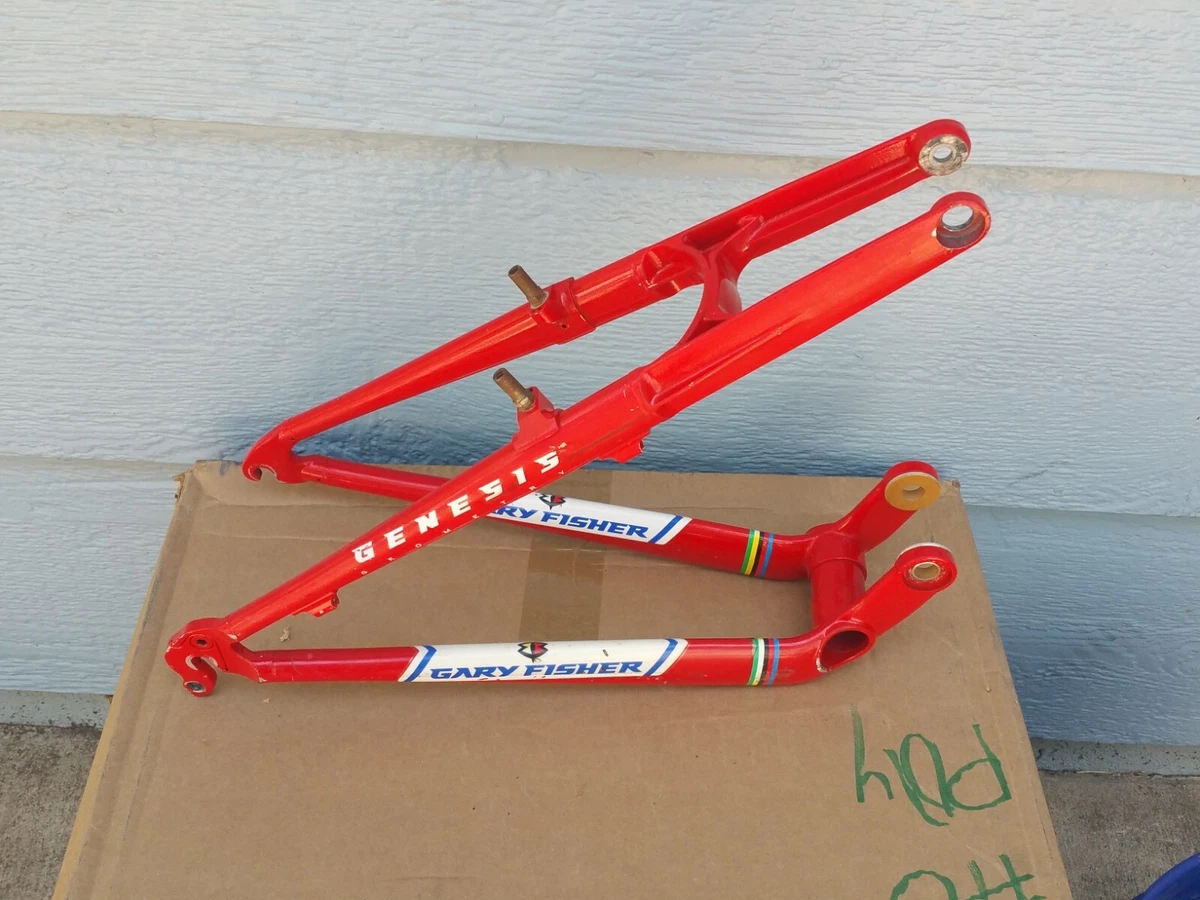 Gary Fisher Sugar Rear Frame Triangle Full Suspension Red Genesis