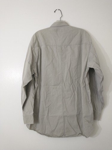 Lord & Taylor Men's Shirt Long Sleeve Button Front Cotton Twill Size Large - Picture 2 of 5