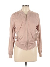 Ivy + Main Women Pink Track Jacket L