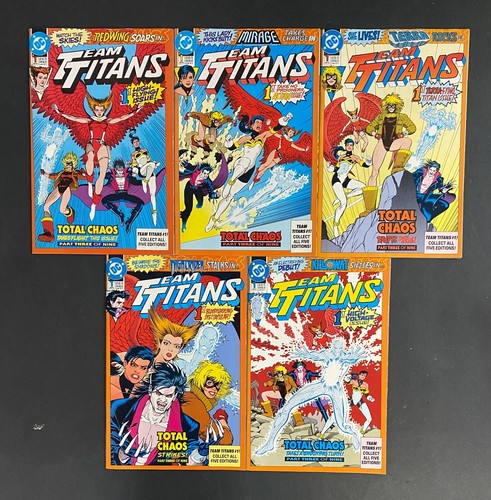 Team Titans (1992) #'s 1-24 + Annual #1 Complete VF/NM (9.0) Set