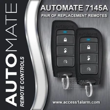 Pair of NEW Automate 7145A 4-Button Replacement Remote Controls EZSDEI7146