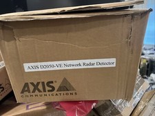 axis d2050-ve network radar detector, 24ghz, 120 degrees horizontal, 164ft range