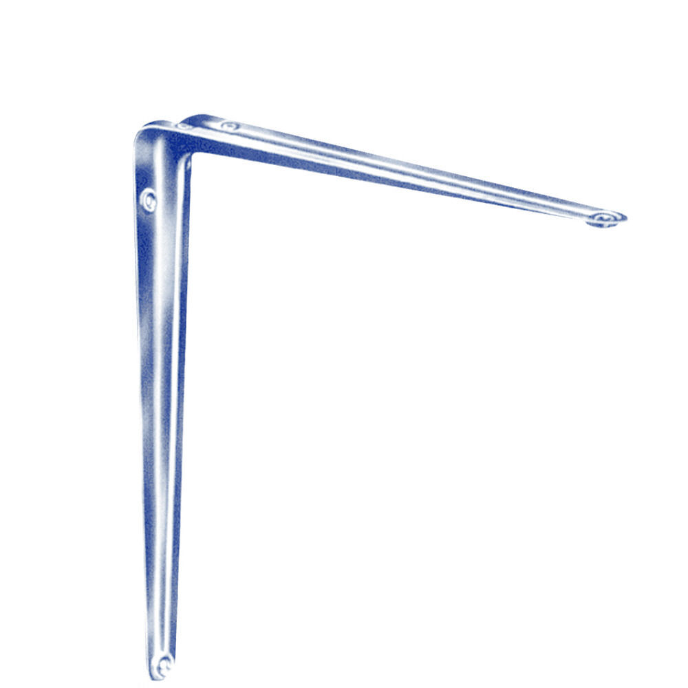 10928-00070= Metall Konsole Ina 250x300 mm weißalu Element System Winkel Regal