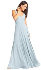 Show Me Your Mumu NEW Size Medium Jenn Chiffon A-Line Gown Maxi Dress Womens