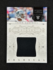 2011 National Treasures Colossal Game-Worn Materials #26 Jason Campbell /99 OAK
