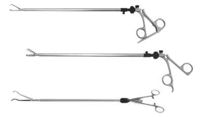 Laparoscopic Stansky Clamp Stone Holding Forceps Claw 2+3 Jaw Instrument 10mm