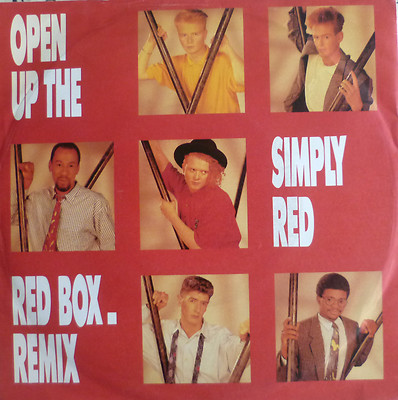 7'' 1986 ! SIMPLY RED : Open Up Up The Red Box / MINT- 