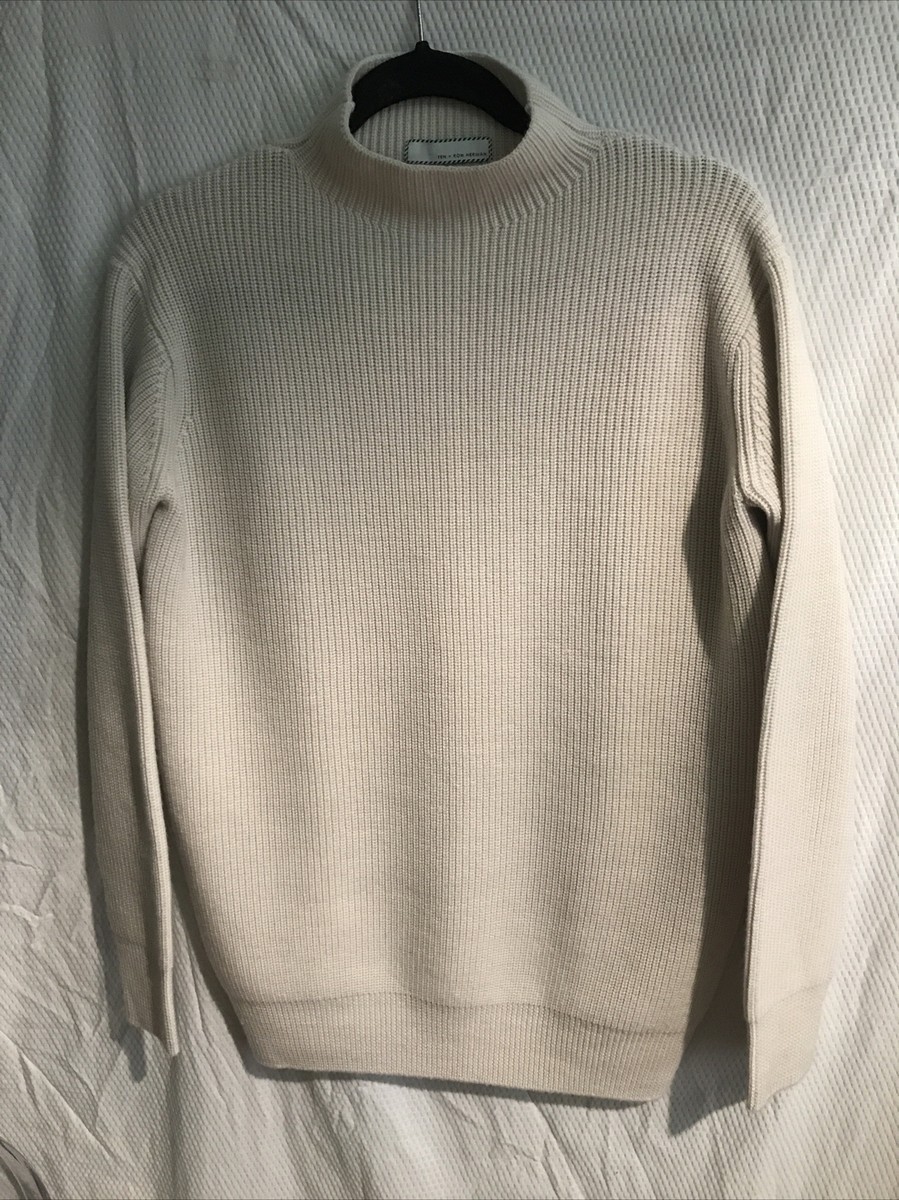 Ron Herman - ロンハーマン 23AW Rib Turtle Neck Pullover TEN X RON HERMAN RIB TURTLE NECK KNIT PULLOVER WOOL STONE