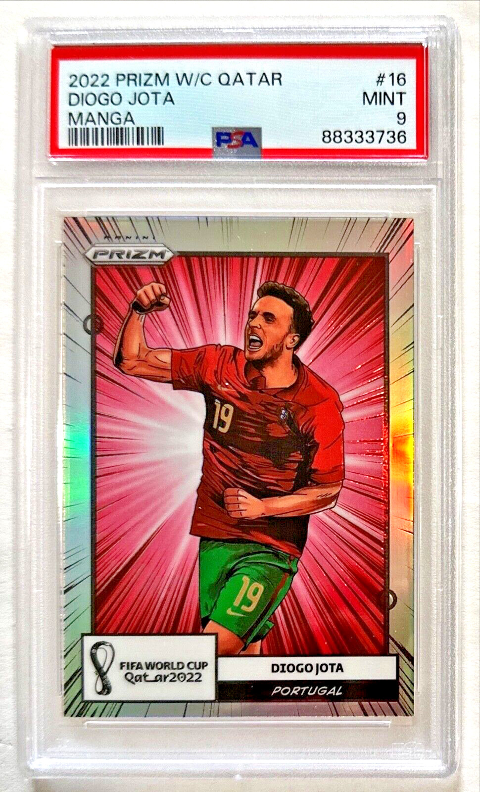 Prizm FIFA World Cup manga ディオゴ・ジョタ Trading Cards Prizm FIFA World Cup manga ディオゴ・ジョタ Trading Cards