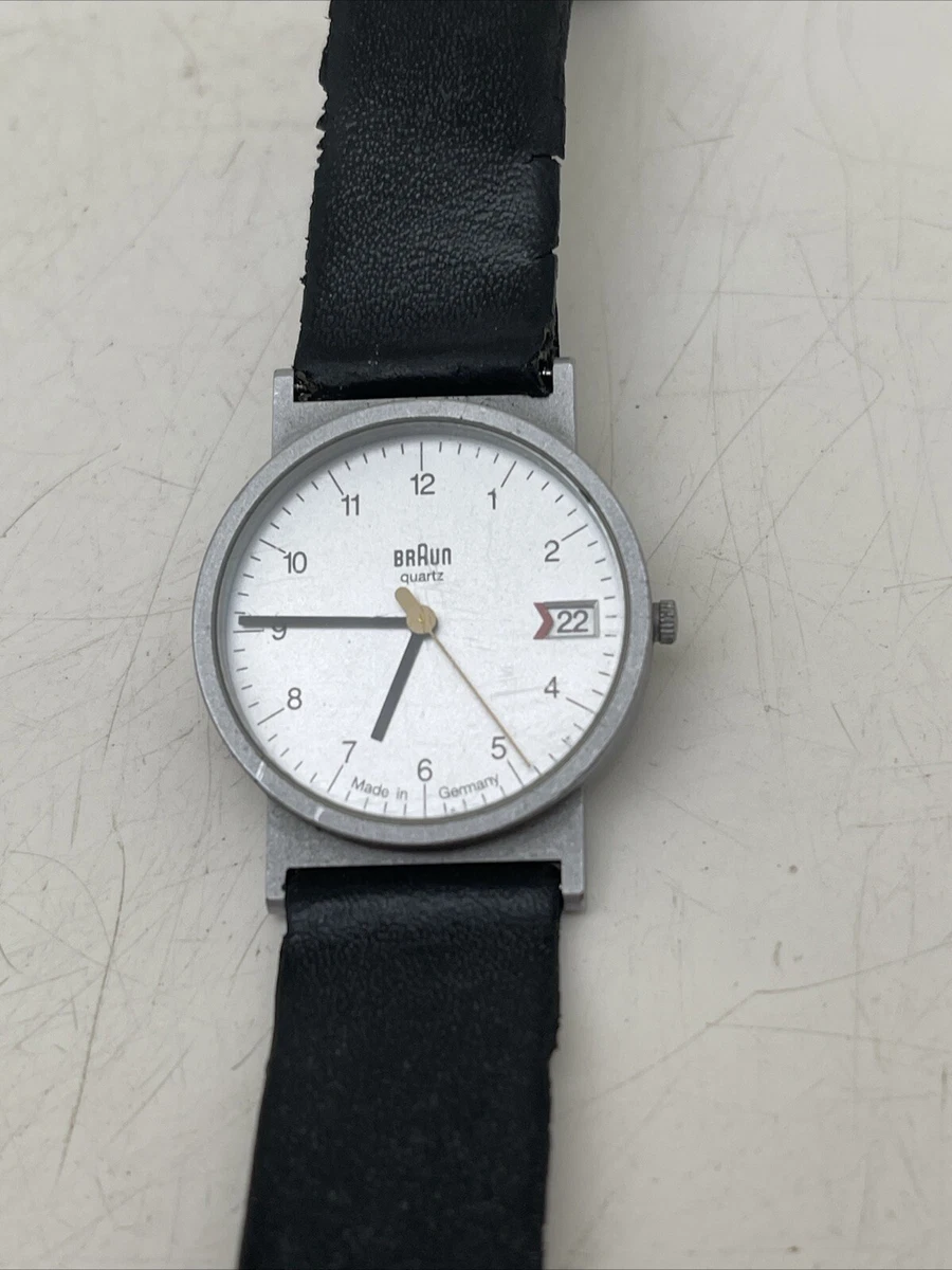 Regent Pelle Orologio da Uomo F-789 Orologio Al Quarzo Bracciale Braun URF789