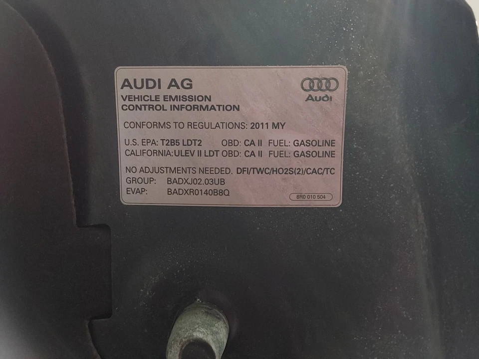 Used Hood fits: 2011 Audi Q5  Grade B Foto 2 de 4