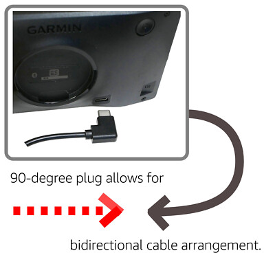 Adattatore AC Per Garmin DriveSmart 66/76/86, RV 795, Dezl OTR710, InReach – Cavo Da 6 Piedi