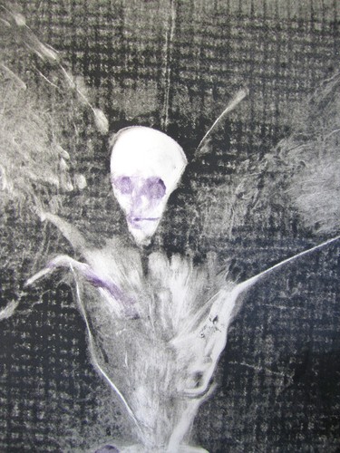 Fritz Scholder "Flying Possession # 2," 1989 Monotype - Picture 3 of 8