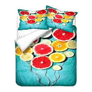 orange kids bedding