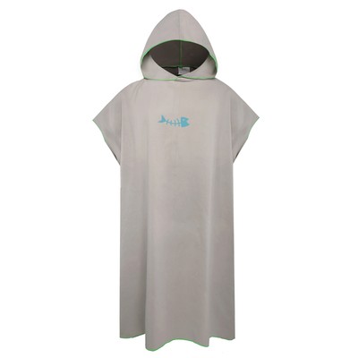 Surf Poncho Wickeltuch Schnelltrocknende Robe mit Kapuze Mikrofaser P5R7