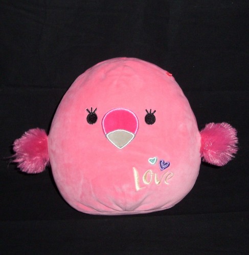 9" Squishmallow Valentine Cookie the Love Flamingo Squishy Pink Stuffed Animal