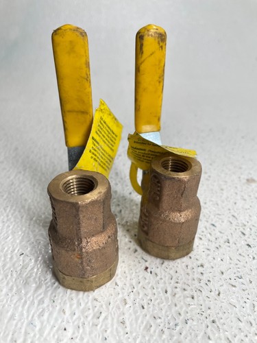 APOLLO 77C-101-01A Brass Ball Valve 1/4" NPT Thread Ends 150-SWP / 600-WOG - Picture 11 of 12