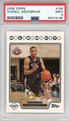 Russell Westbrook 2008 Topps Rookie Card #199 (PSA) | eBay