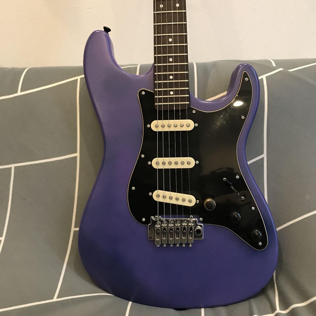 ヤマハ RGX 121D + フェンダー スクワイヤー ストラトキャスター Yamaha RGX 121D Stratocaster Type Electric Guitar Purple