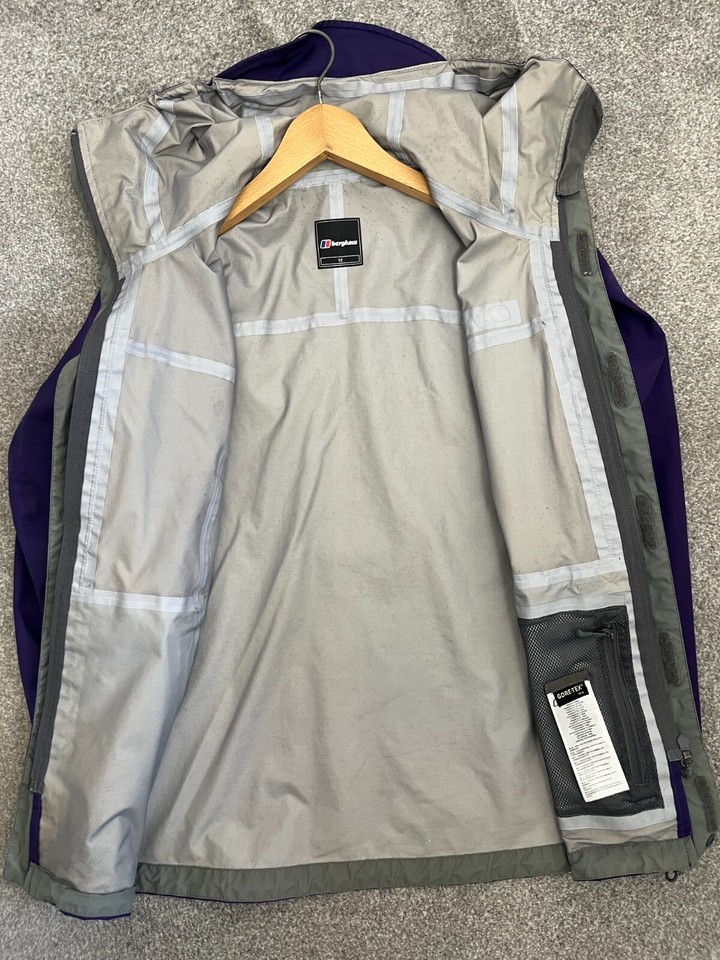 Berghaus Jacket Coat Womens UK 12 Waterproof GoreTex Pro Raincoat