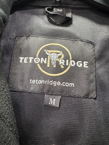 TETON RIDGE 2023 Gilet Contestante Uomo Nero Full Zip The American Rodeo Nuovo con etichette - Foto 26 di 41