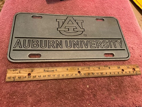 Auburn University Alabama Zinn Nummernschild