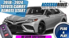Fits: 2018 - 2024 TOYOTA CAMRY w/ TAKEOVER PUSH START REMOTE START PLUG & PLAY