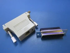 GC ELECTRONICS  45-5125-00BU Qty of 10 per Lot Connector Adapter, D Sub, 25 Posi