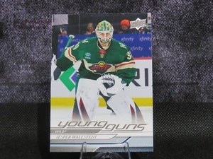 2024-25 Upper Deck Series 1 Young Guns Jesper Wallstedt 202 Minnesota Wild