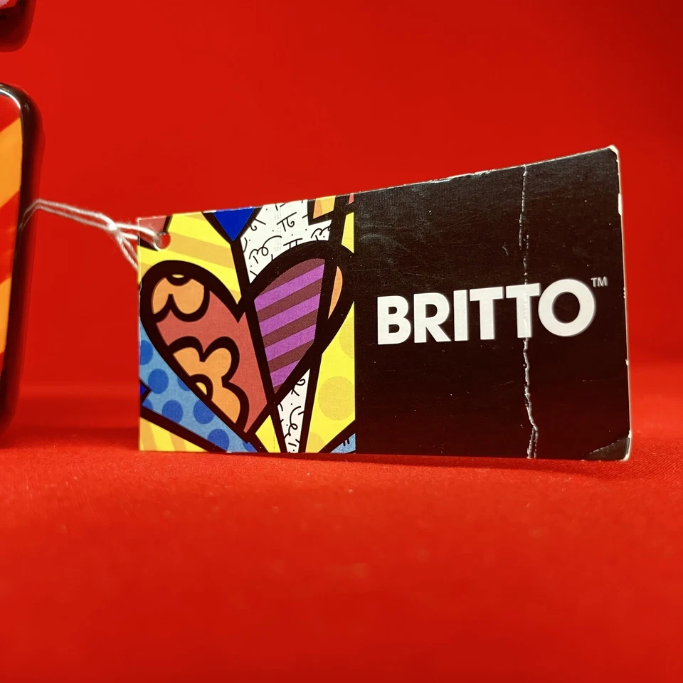 Romero Britto 2013 Ceramic Colorful Fish / Tea For One Teapot & Cup / 12.3 oz - Image 4 of 4