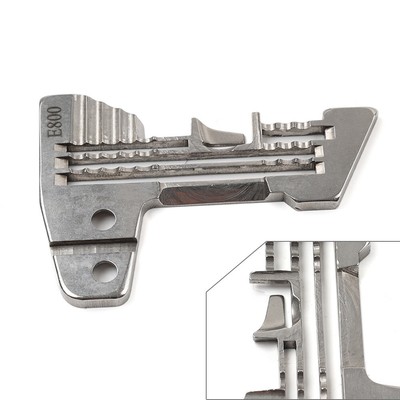 E800-Nadelplatte für Siruba 747 3-Faden-Overlock-Nähmaschine