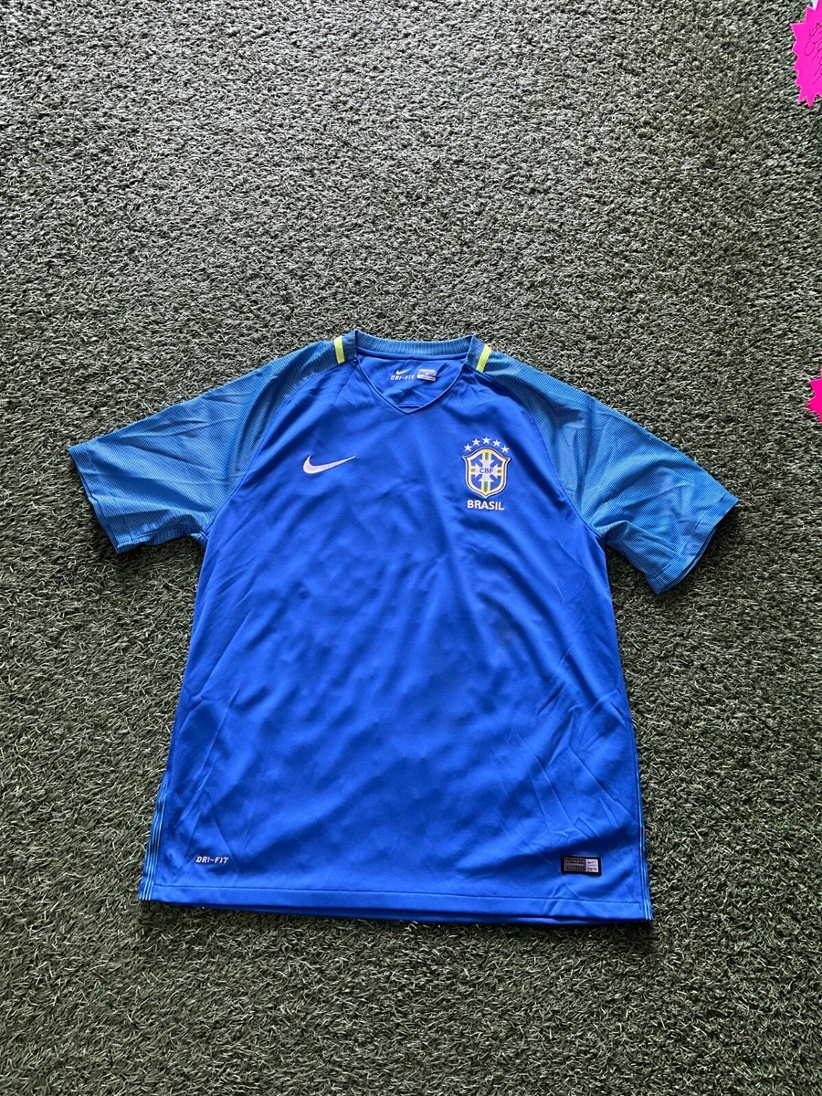 Nike Brazil ブラジル代表 トレーニングシャツ 青 NIKE ブラジル代表 12/13 トレーニングトップ/プラクティス