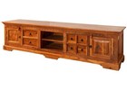 TV Board Lowboard Sideboard Unterschrank Akazie 220 Fernsehschrank kolonialstil