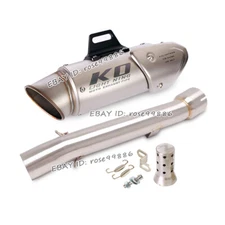 For Yamaha FZ1 FZ1N 2001-2005 Motorcycle Connect Tips Exhaust Mid Pipe Mufflers