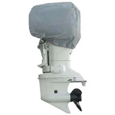 600 DENIER Outboard Boat Engine Motor Cover from 2.5 HP to 10 HP 4 Stroke GRAY